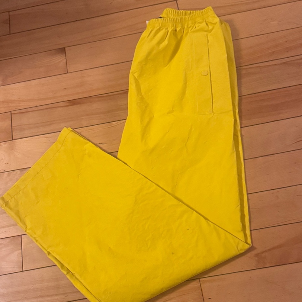 Columbia Yellow Rain Gear Set Men’s - Picture 7 of 8